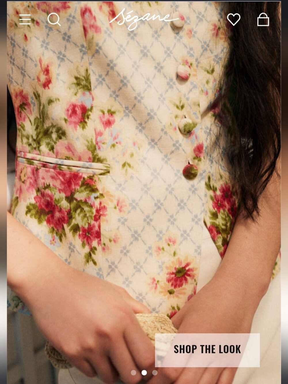 NWT Sézane x Andion Zelinda Blouse - Picture 2 of 3